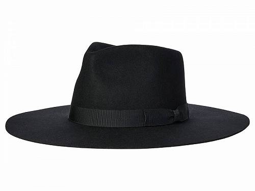 ̵ ǥϥåȥѥˡ San Diego Hat Company ǥ  եå󻨲 ʪ ˹ Wool Felt Stiff Brim Fedora w/ Bow Trim - Black