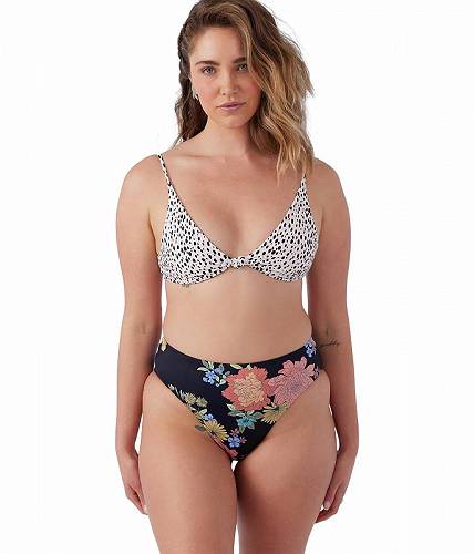 送料無料 オニール O'Neill レディース 女性用 スポーツ・アウトドア用品 水着 トップス Drea Animal Pismo Top - Black