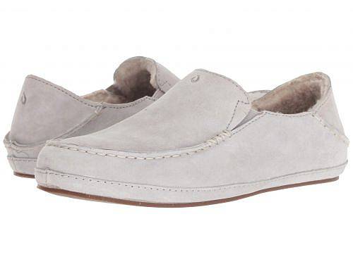 こちらの商品は オルカイ Olukai レディース 女性用 シューズ 靴 スリッパ Nohea Slipper - Pale Grey です。 注文後のサイズ変更・キャンセルは出来ませんので、十分なご検討の上でのご注文をお願いいたします。 ※靴など、オリジナルの箱が無い場合がございます。ご確認が必要な場合にはご購入前にお問い合せください。 ※画面の表示と実物では多少色具合が異なって見える場合もございます。 ※アメリカ商品の為、稀にスクラッチなどがある場合がございます。使用に問題のない程度のものは不良品とは扱いませんのでご了承下さい。 ━ カタログ（英語）より抜粋 ━ Encapsulate fashion and comfort with the laid-back OluKai(R) Nohea Slipper! Nubuck leather upper. Collapsible-back shoe features a fold-down heel counter that allows it to be worn as a slip-on or a slide. Hand-sewn moccasin toe. Embossed leather heel patch. Laser etched logo. Genuine sheepskin shearling lining. Removable, EverFit contoured footbed with merino-wool blend cover. Non-marking natural gum rubber with buffed finish. Lining: real, dyed sheepskin from Australia ※掲載の寸法や重さはサイズ「8, width B - Medium」を計測したものです. サイズにより異なりますので、あくまで参考値として参照ください. 靴の重さは片側のみのものとなります. 実寸（参考値）： Weight: 約 230 g ■サイズの幅(オプション)について Slim &lt; Narrow &lt; Medium &lt; Wide &lt; Extra Wide S &lt; N &lt; M &lt; W A &lt; B &lt; C &lt; D &lt; E &lt; EE(2E) &lt; EEE(3E) ※足幅は左に行くほど狭く、右に行くほど広くなります ※標準はMedium、M、D(またはC)となります ※メーカー毎に表記が異なる場合もございます