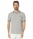  tbhy[ Fred Perry Y jp t@bV |Vc Twin Tipped Fred Perry Shirt - Limestone/Black
