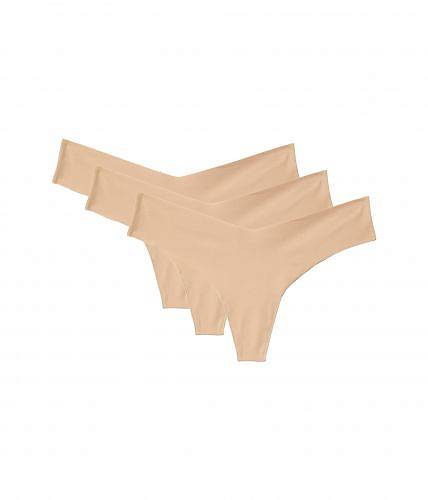 送料無料 コマンドー Commando レディース 女性用 ファッション 下着 ショーツ Classic Thong 3-Pack - Beige/Beige/Beige