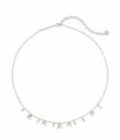  PhXRbg Kendra Scott fB[X p WG[ i lbNX Mollie Choker Necklace - Rhodium/White Pearl