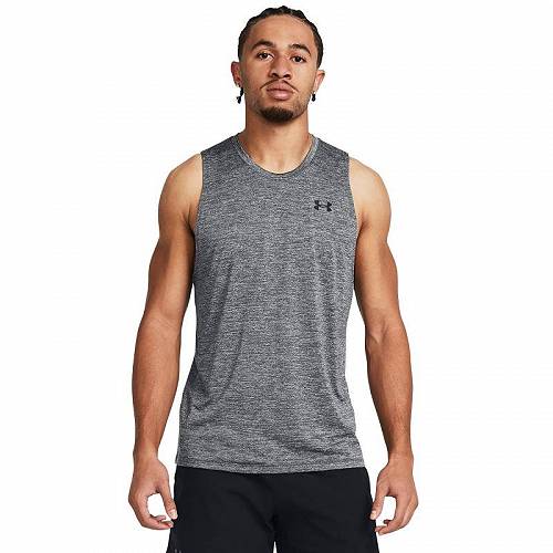 送料無料 アンダーアーマー Under Armour メンズ 男性用 ファッション アクティブシャツ Tech Tank Top - Castlerock/Black(4)