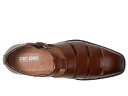送料無料 ステーシーアダムス Stacy Adams メンズ 男性用 シューズ 靴 サンダル Calderon City Sandal - Cognac