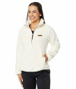  RrA Columbia fB[X p t@bV AE^[ WPbg R[g WPbg Fire Side(TM) Sherpa 1/4 Zip - Chalk