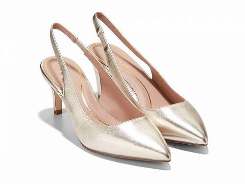 コールハーン 送料無料 コールハーン Cole Haan レディース 女性用 シューズ 靴 ヒール Vandam Sling Back Pump 65 mm - Soft Gold Leather