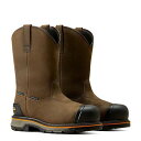 送料無料 アリアト Ariat メンズ 男性用 シューズ 靴 ブーツ ウエスタンブーツ Stump Jumper Pull-On BOA Waterproof ...