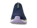 送料無料 スケッチャーズ SKECHERS レディース 女性用 シューズ 靴 スニーカー 運動靴 Max Cushioning Elite Smooth Transition Hands Free Slip-Ins - Navy/Lavender 2