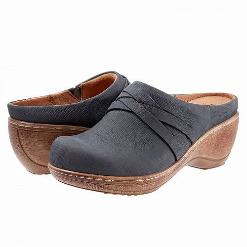 送料無料 ソフトウォーク SoftWalk レディース 女性用 シューズ 靴 クロッグ Mackay - Denim Nubuck