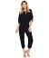 送料無料 Norma Kamali レディース 女性用 ファッション ジャンプスーツ つなぎ セット Rectangle Jog Jumpsuit - Midnight