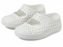 ネイティブ 送料無料 ネイティブ Native Shoes Kids 女の子用 キッズシューズ 子供靴 スニーカー 運動靴 Jefferson Juniper (Toddler) - Shell White/Shell White