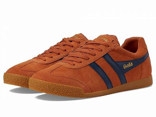 送料無料 ゴラ Gola メンズ 男性用 シューズ 靴 スニーカー 運動靴 Harrier - Moody Orange/Navy