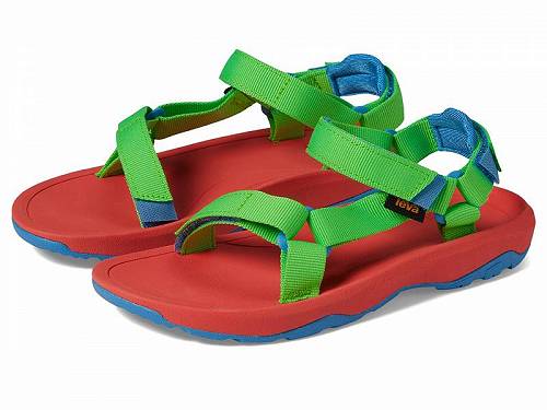 楽天グッズ×グッズ送料無料 テバ Teva Kids キッズ 子供用 キッズシューズ 子供靴 サンダル Hurricane XLT2 （Little Kid） - Green Flash Multi