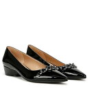 送料無料 ナチュラライザー Naturalizer レディース 女性用 シューズ 靴 ヒール Becca Pumps - Black Faux Leather