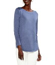 送料無料 ニックアンドゾー NIC+ZOE レディース 女性用 ファッション セーター Vital Boatneck Sweater - Harbor Blue