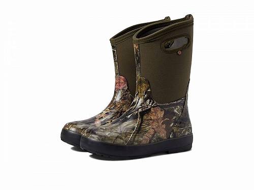 こちらの商品は ボグス Bogs Kids キッズ 子供用 キッズシューズ 子供靴 ブーツ スノーブーツ Classic II Mossy Oak (Toddler/Little Kid/Big Kid) - Mossy Oak です。 注文後のサイズ変更・キャンセルは出来ませんので、十分なご検討の上でのご注文をお願いいたします。 ※靴など、オリジナルの箱が無い場合がございます。ご確認が必要な場合にはご購入前にお問い合せください。 ※画面の表示と実物では多少色具合が異なって見える場合もございます。 ※アメリカ商品の為、稀にスクラッチなどがある場合がございます。使用に問題のない程度のものは不良品とは扱いませんのでご了承下さい。 ━ カタログ（英語）より抜粋 ━ Note: The sizing info on the box will differ slightly from our sizing (Ex: Bogs 7I = 7 Toddler, Bogs 1K = 1 Little Kid). Please select your child&#039;s regular size when ordering. Rule the fashion streets with these stylish Bogs(R) Kids Classic II Mossy Oak boots and enjoy the outdoors. 100% Waterproof. Constructed with 7mm Neo-Tech waterproof insulation. DuraFresh natural bio-technology activates to fight odors. BOGS Max-Wick evaporates sweat to keep feet dry. Durable, hand lasted rubber over a four-way stretch inner bootie. Self cleaning outsole. BLOOM ethylene vinyl acetate footbed. Easy on handles. Comfort rated to -30F/-34C. Reflective temperature rating mark on heel. Textile and synthetic upper. Breathable textile lining, and insole. Round toe silhouette. Ankle-length boots with side handle cutouts. Synthetic and leather outsole. ※掲載の寸法や重さはサイズ「5 Big Kid, width M」を計測したものです. サイズにより異なりますので、あくまで参考値として参照ください. 実寸（参考値）： Weight: 約 710 g Circumference: 約 30.48 cm Shaft: 約 237.49 cm ■サイズの幅(オプション)について Slim &lt; Narrow &lt; Medium &lt; Wide &lt; Extra Wide S &lt; N &lt; M &lt; W A &lt; B &lt; C &lt; D &lt; E &lt; EE(2E) &lt; EEE(3E) ※足幅は左に行くほど狭く、右に行くほど広くなります ※標準はMedium、M、D(またはC)となります ※メーカー毎に表記が異なる場合もございます