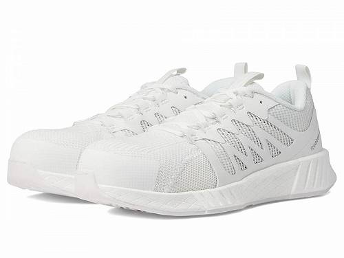 送料無料 リーボック Reebok Work レディース 女性用 シューズ 靴 スニーカー 運動靴 Fusion Flexweave(TM) Work EH Comp Toe - White 1