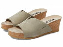 送料無料 メフィスト Mephisto レディース 女性用 シューズ 靴 ヒール Lisane - Light Khaki Suede(4)