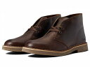 送料無料 クラークス Clarks メンズ 男性用 シューズ 靴 ブーツ チャッカブーツ Desert Boot Evo - Beeswax Leather