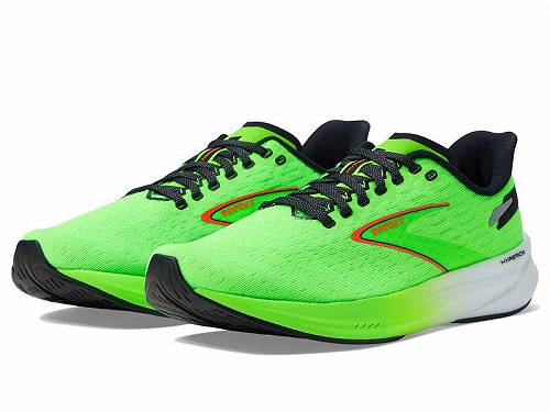 送料無料 ブルックス Brooks メンズ 男性用 シューズ 靴 スニーカー 運動靴 Hyperion - Green Gecko/Red Orange/White