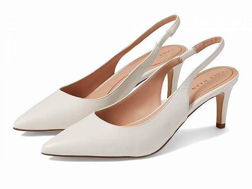 送料無料 コールハーン Cole Haan レディース 女性用 シューズ 靴 ヒール Vandam Sling Back Pump 65 mm - Ivory Leather