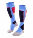 送料無料 ファルケ Falke レディース 女性用 ファッション ソックス 靴下 SK4 Knee High Ski Socks - Blue Note