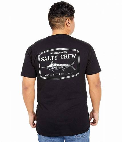 ̵ Salty Crew   եå T Stealth Short Sleeve Tee - Black