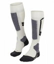 送料無料 ファルケ Falke レディース 女性用 ファッション ソックス 靴下 SK4 Knee High Ski Socks - Off-White
