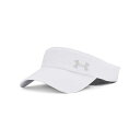 こちらの商品は アンダーアーマー Under Armour メンズ 男性用 ファッション雑貨 小物 帽子 バイザー Iso-Chill Launch Visor - White/White/Reflective です。 注文後のサイズ変更・キャンセルは出来ませんので、十分なご検討の上でのご注文をお願いいたします。 ※靴など、オリジナルの箱が無い場合がございます。ご確認が必要な場合にはご購入前にお問い合せください。 ※画面の表示と実物では多少色具合が異なって見える場合もございます。 ※アメリカ商品の為、稀にスクラッチなどがある場合がございます。使用に問題のない程度のものは不良品とは扱いませんのでご了承下さい。 ━ カタログ（英語）より抜粋 ━ Elevate your sporty style and stay cool under the sun by wearing the Under Armour(R) Iso-Chill Launch Visor. Designed with your comfort in mind, this visor is crafted from ultra-light stretch woven fabric making it durable and breathable. The innovative Iso-Chill sweatband actively disperses heat to keep you feeling cool and at ease. With laser perforations thoughtfully placed for enhanced ventilation, you can enjoy excellent airflow exactly where needed. All Under Armour(R) Apparel features a tagless design or tear-away tag with no left-over pieces. Pull-on style. Brand detailing on the front. 100% polyester. Hand wash.