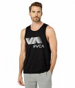 送料無料 ルーカ RVCA メンズ 男性用 ファッション タンクトップ VA RVCA Blur Tank - Black 1