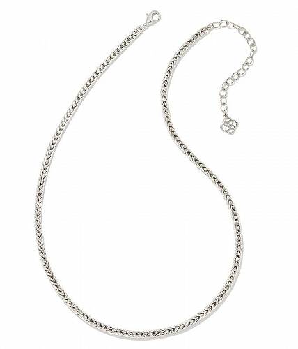 送料無料 ケンドラスコット Kendra Scott レディース 女性用 ジュエリー 宝飾品 ネックレス Kinsley Chain Necklace - Silver