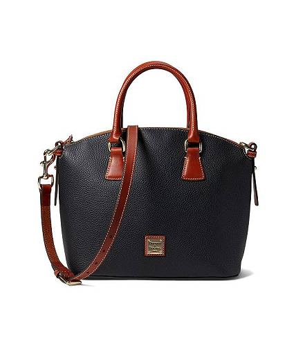 楽天グッズ×グッズ送料無料 ドゥーニー&バーク Dooney & Bourke レディース 女性用 バッグ 鞄 ハンドバッグ サッチェル Pebble Domed Satchel - Black