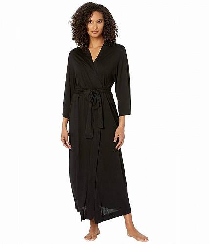 送料無料 ネイトリ Natori レディース 女性用 ファッション パジャマ 寝巻き バスローブ Shangri-La Robe - Black