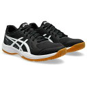 送料無料 アシックス ASICS メンズ 男性用 シューズ 靴 スニーカー 運動靴 Upcourt 6 Volleyball Shoe - Black/Whit...
