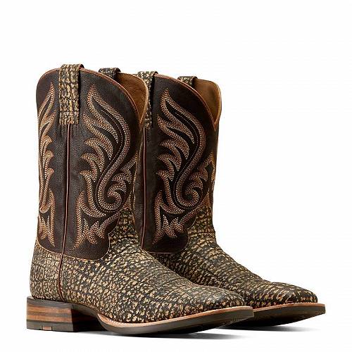 送料無料 アリアト Ariat メンズ 男性用 シューズ 靴 ブーツ ウエスタンブーツ Cattle Call Western Boots - Muddy Elephant Print
