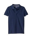 Vilebrequin Kids 男の子用 ファッション 子供服 ポロシャツ Cotton Pique Polo (Little Kids/Big Kids) - Navy