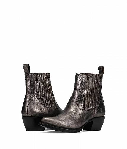 送料無料 フライ Frye レディース 女性用 シューズ 靴 ブーツ チェルシーブーツ アンクル Sacha Chelsea - Dark Pewter