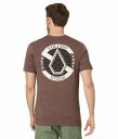  HR Volcom Y jp t@bV TVc Celler Short Sleeve Tee - Pumice Heather