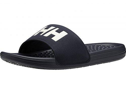 送料無料 ヘリーハンセン Helly Hansen メンズ 男性用 シューズ 靴 サンダル H/H Slide - Dark Sapphire/Off-White