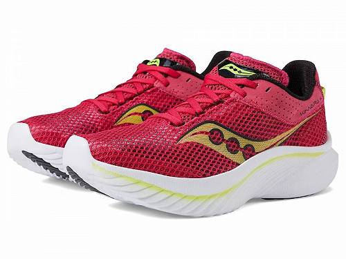 送料無料 サッカニー Saucony レディース 女性用 シューズ 靴 スニーカー 運動靴 Kinvara 14 - Red Rose