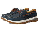 送料無料 スペリー Sperry メンズ 男性用 シューズ 靴 ボートシューズ Gold Billfish Plushwave - Navy