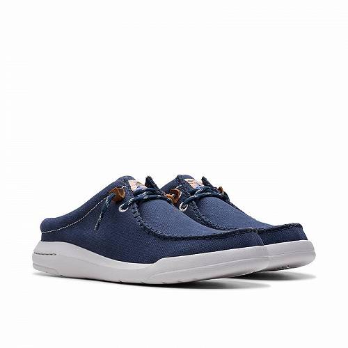 送料無料 クラークス Clarks メンズ 男性用 シューズ 靴 スニーカー 運動靴 Driftlite Surf - Navy Canvas