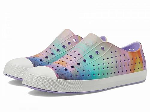 送料無料 ネイティブ Native Shoes シューズ 靴 スニーカー 運動靴 Jefferson Sugarlite Print - Healing Purple/Shell White/Sunset Blur