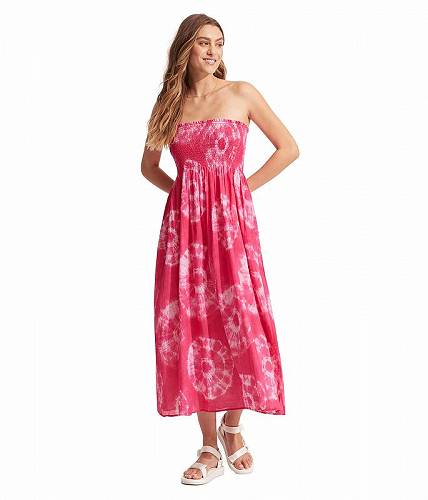 こちらの商品は シーフォリー Seafolly レディース 女性用 スポーツ・アウトドア用品 水着 カバーアップ Beach Edit Tie-Dye Skirt Dress - Rose Pink です。 注文後のサイズ変更・キャンセルは...