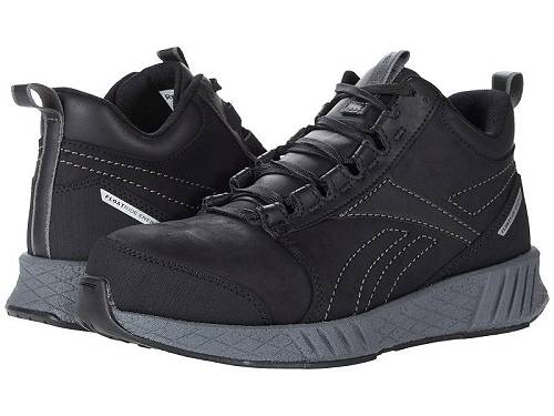 送料無料 リーボック Reebok Work メンズ 男性用 シューズ 靴 スニーカー 運動靴 Fusion Formidable Work Mid Cut Composite Toe SD 10 - Black/Grey