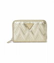 送料無料 ゲス GUESS レディース 女性用 ファッション雑貨 小物 財布 小銭入れ カードケース Adelard Medium Zip Around Wallet - Gold