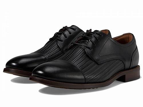 フローシャイム ビジネスシューズ メンズ 送料無料 フローシャイム Florsheim メンズ 男性用 シューズ 靴 オックスフォード 紳士靴 通勤靴 Rucci Weave Cap Toe Oxford - Black
