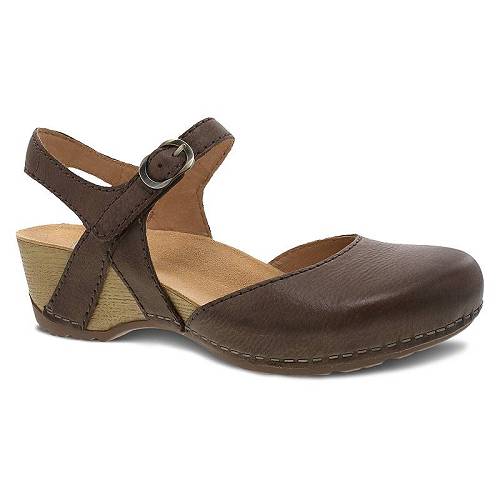  _XR Dansko fB[X p V[Y C NbO Tiffani - Brown Milled Burnished