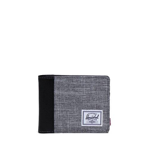  n[VFTvC Herschel Supply Co. t@bVG  z Hank Wallet - Raven Crosshatch