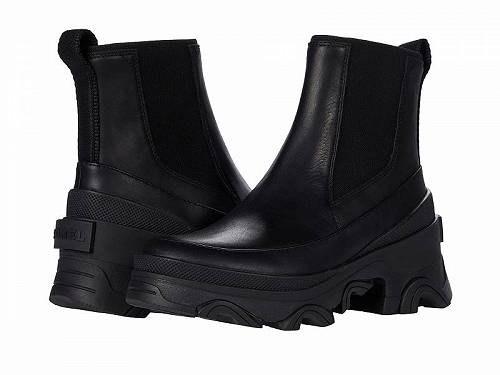 送料無料 ソレル SOREL レディース 女性用 シューズ 靴 ブーツ チェルシーブーツ アンクル Brex(TM) Boot Chelsea - Black/Black